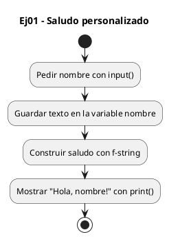 Diagrama de flujo (actividad) del ejercicio 01