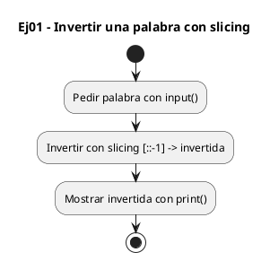 Diagrama de flujo (actividad) del ejercicio 01